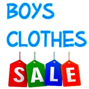 Boys clothes on sale